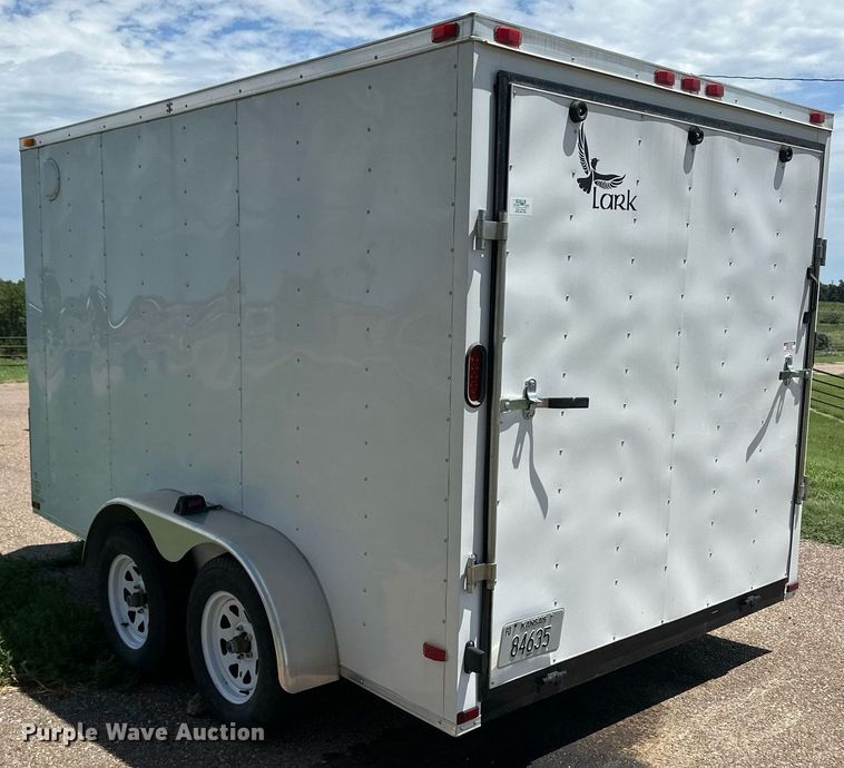 image for item NM9435 2015 Lark United Manufacturing  enclosed cargo trailer