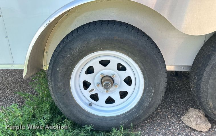 image for item NM9435 2015 Lark United Manufacturing  enclosed cargo trailer