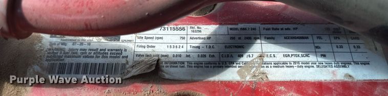 image for item NM9455 2011 Thomas Built Saf-T-Liner  school bus