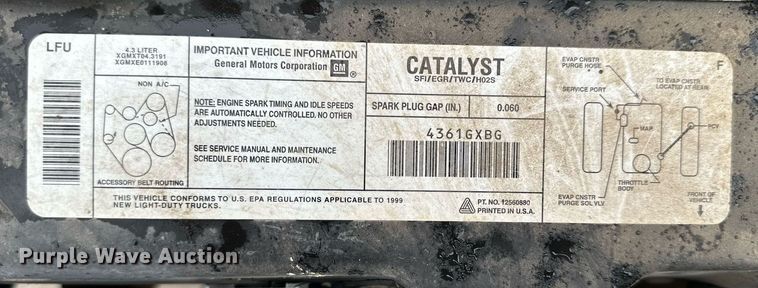 image for item NP9861 1999 Chevrolet Express 3500  school bus