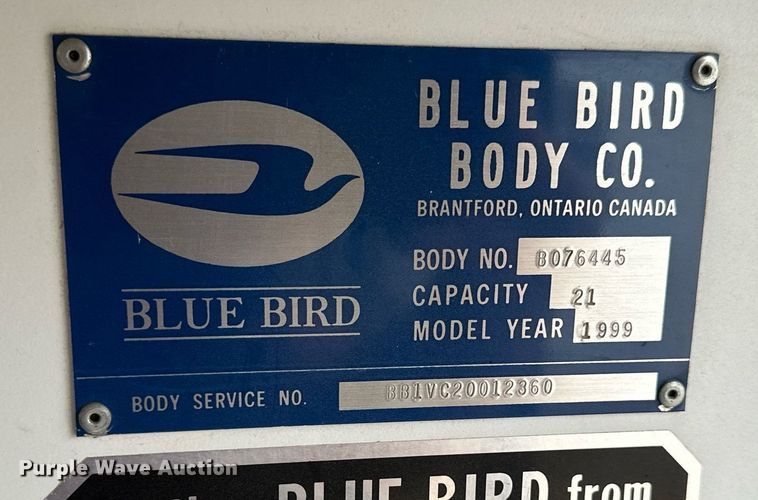 image for item NP9861 1999 Chevrolet Express 3500  school bus