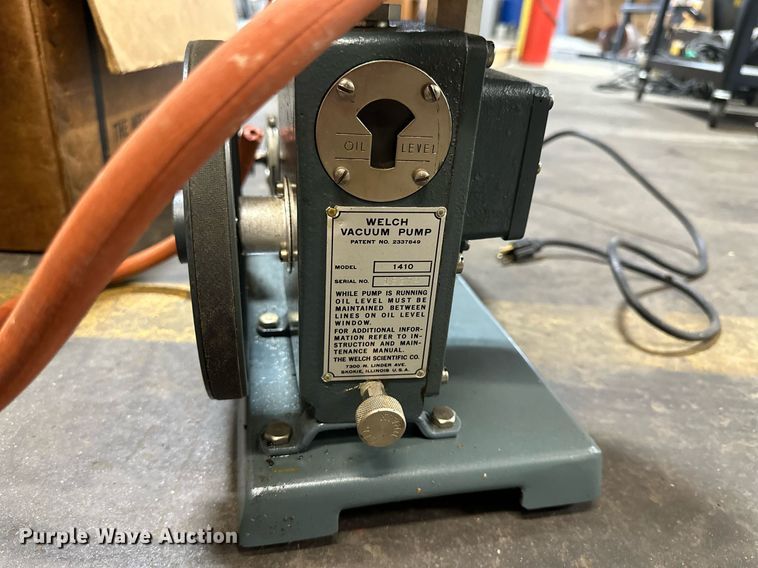 image for item NP9862 Welch 1410  vacuum pump