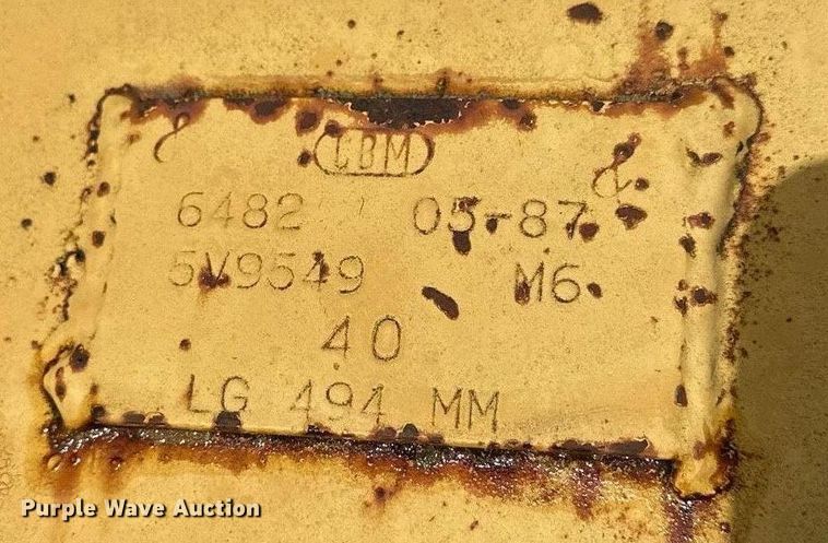 image for item NP9875 (4) backhoe buckets