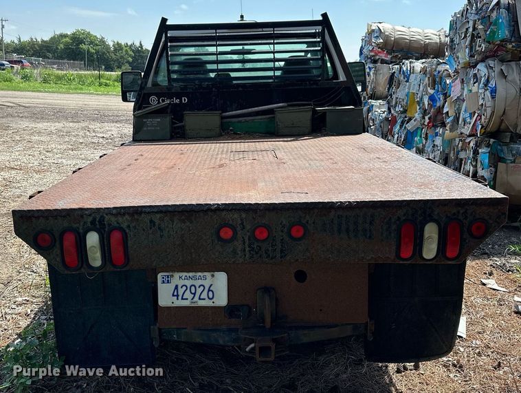 image for item NP9878 2008 Ford F250 Super Duty  flatbed pickup truck