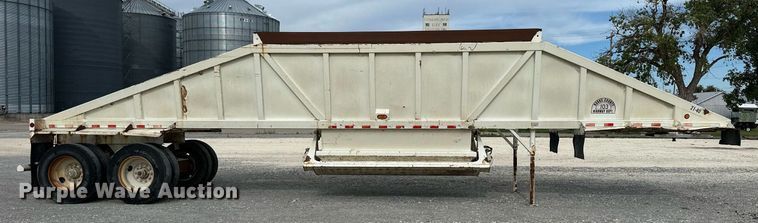 image for item NP9903 1999 Ranch Manufacturing Co  bottom dump trailer