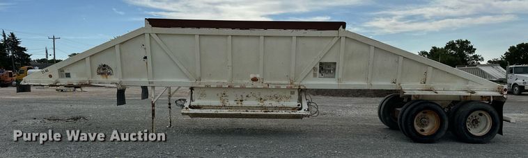 image for item NP9903 1999 Ranch Manufacturing Co  bottom dump trailer