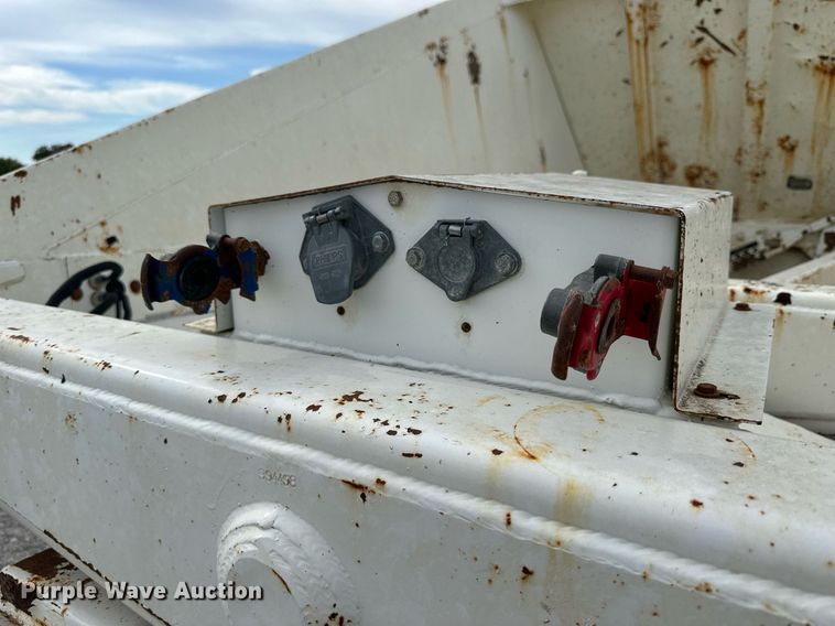 image for item NP9903 1999 Ranch Manufacturing Co  bottom dump trailer