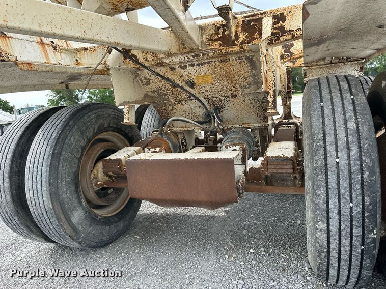 image for item NP9903 1999 Ranch Manufacturing Co  bottom dump trailer