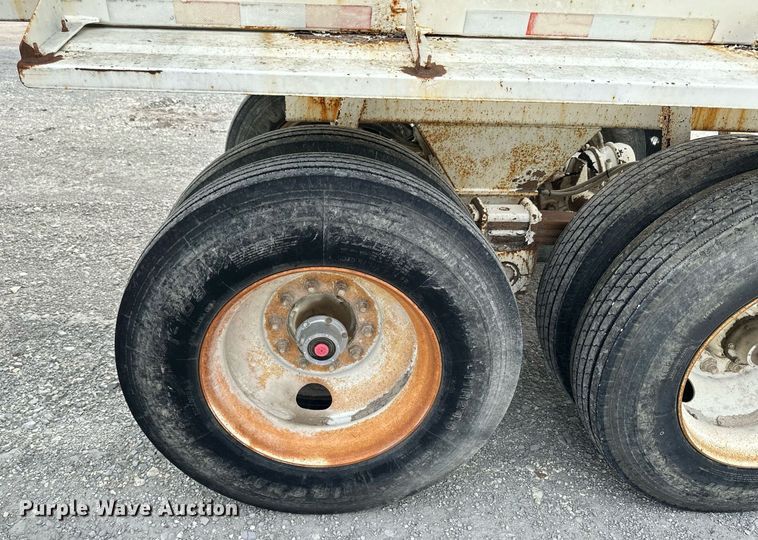 image for item NP9903 1999 Ranch Manufacturing Co  bottom dump trailer