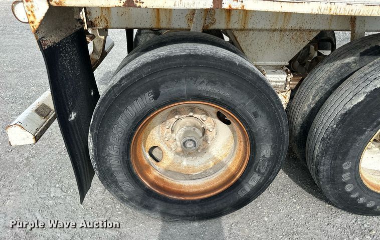 image for item NP9903 1999 Ranch Manufacturing Co  bottom dump trailer