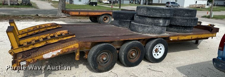 image for item NP9907 1980 Hillsboro  utility trailer