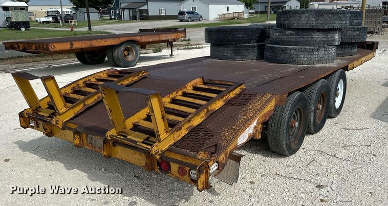 image for item NP9907 1980 Hillsboro  utility trailer