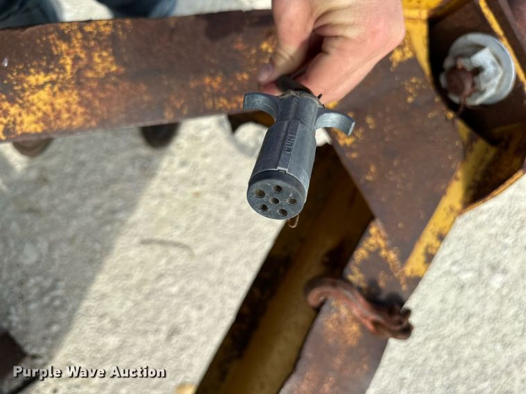 image for item NP9907 1980 Hillsboro  utility trailer