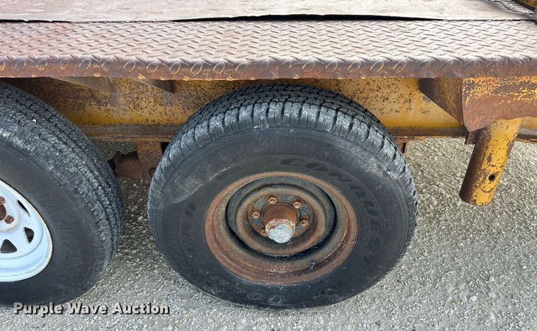 image for item NP9907 1980 Hillsboro  utility trailer