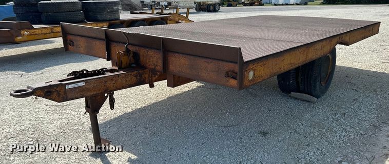 image for item NP9908 1958 Transport TT-1  tilt deck utility trailer