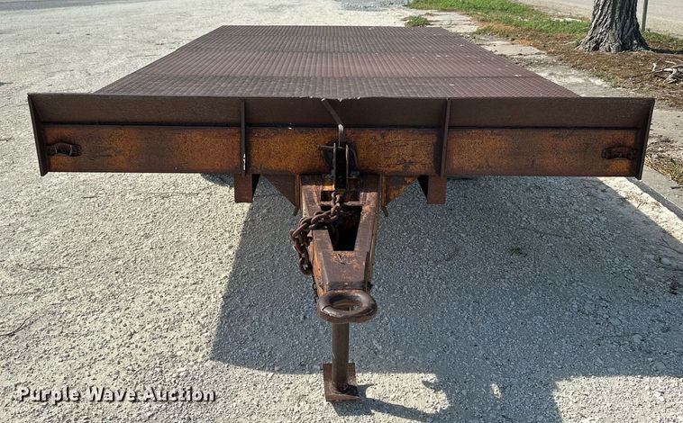 image for item NP9908 1958 Transport TT-1  tilt deck utility trailer