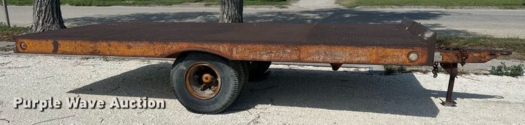 image for item NP9908 1958 Transport TT-1  tilt deck utility trailer