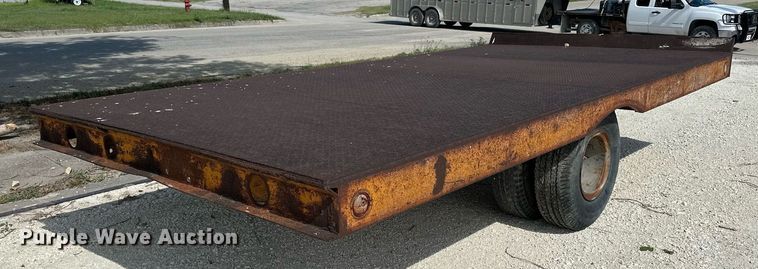 image for item NP9908 1958 Transport TT-1  tilt deck utility trailer