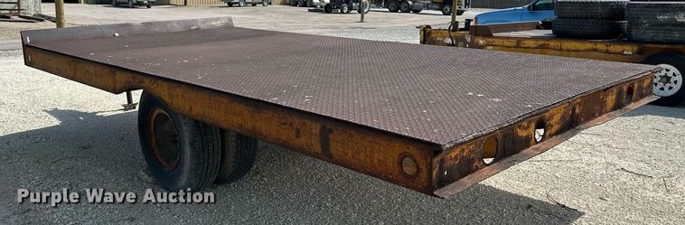 image for item NP9908 1958 Transport TT-1  tilt deck utility trailer