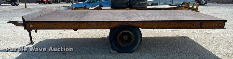 image for item NP9908 1958 Transport TT-1  tilt deck utility trailer