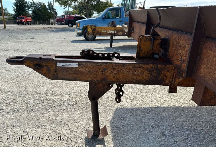 image for item NP9908 1958 Transport TT-1  tilt deck utility trailer