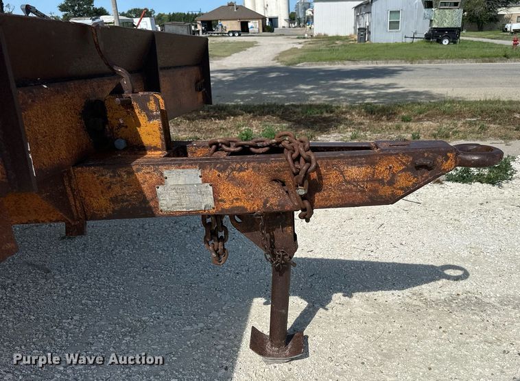 image for item NP9908 1958 Transport TT-1  tilt deck utility trailer