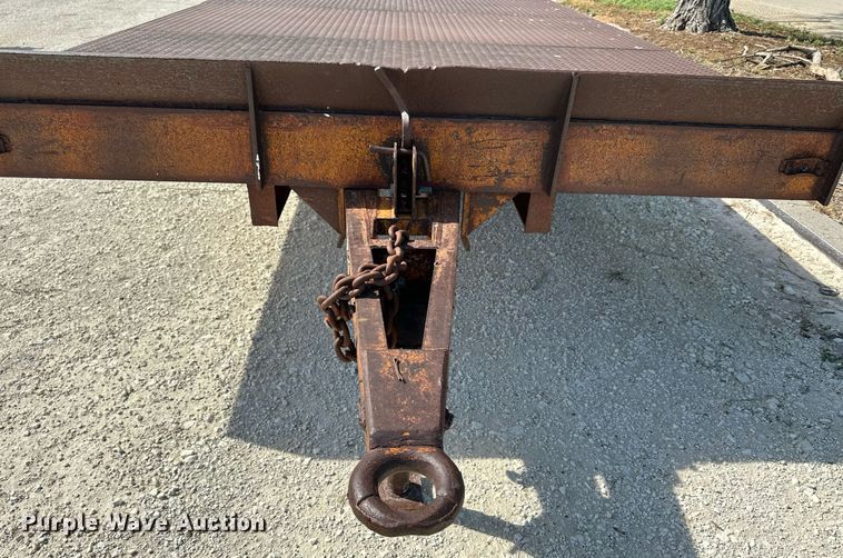 image for item NP9908 1958 Transport TT-1  tilt deck utility trailer