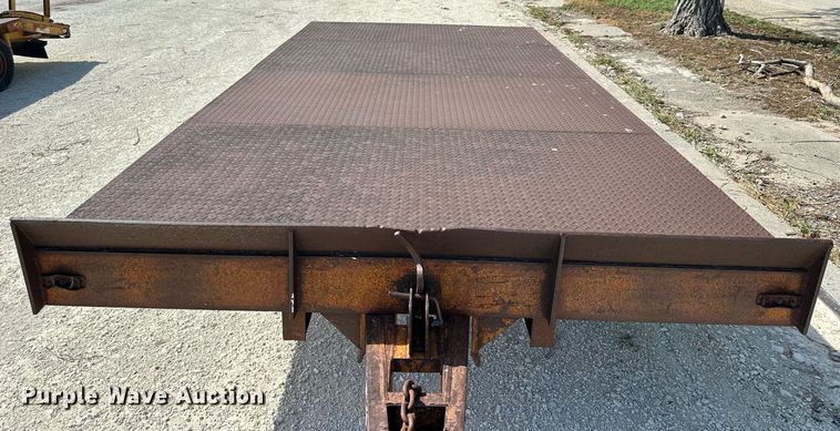 image for item NP9908 1958 Transport TT-1  tilt deck utility trailer