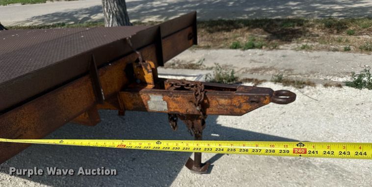 image for item NP9908 1958 Transport TT-1  tilt deck utility trailer