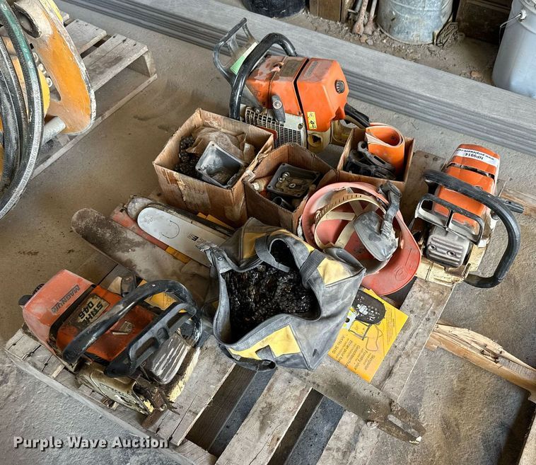 image for item NP9914 (3) Stihl chainsaws