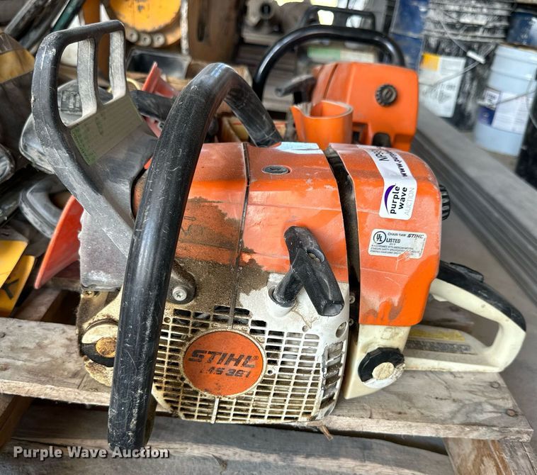 image for item NP9914 (3) Stihl chainsaws