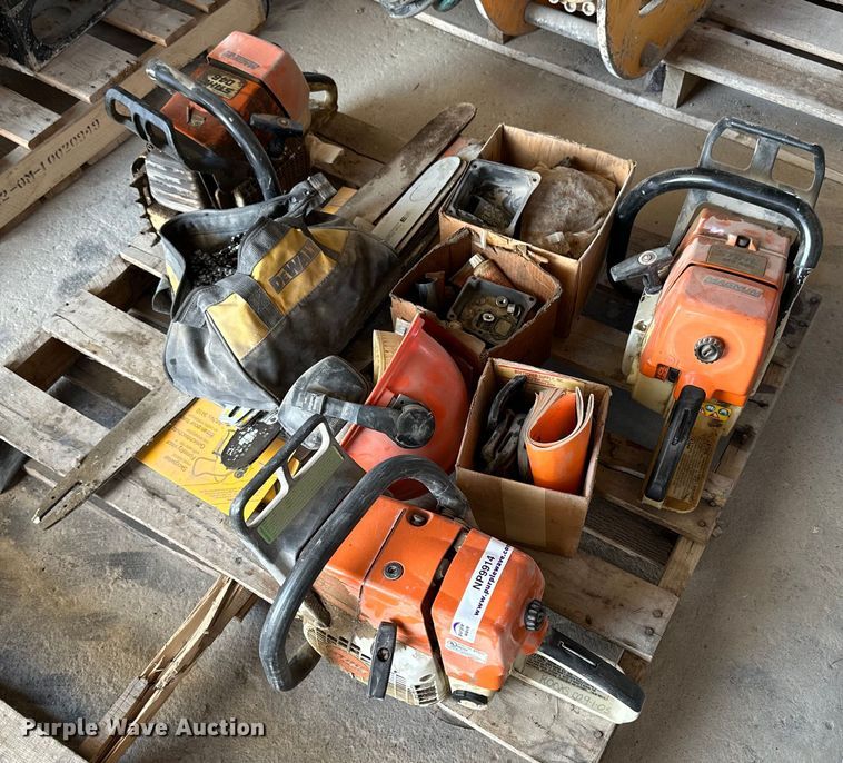 image for item NP9914 (3) Stihl chainsaws