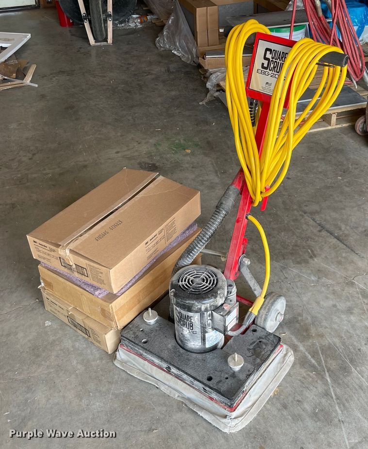 image for item NT9394 Square Scrub EBG-20/C  floor scrubber