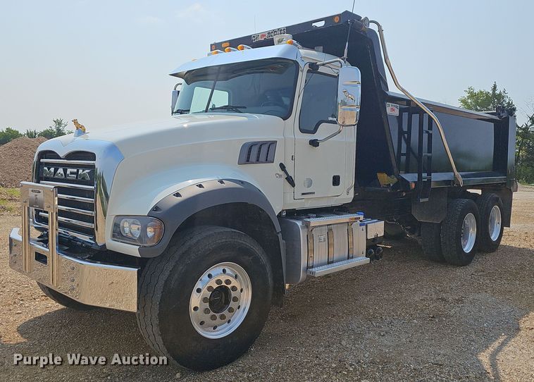 image for item NT9776 2021 Mack Granite  dump truck