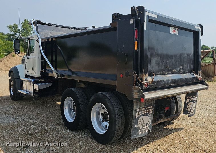 image for item NT9776 2021 Mack Granite  dump truck