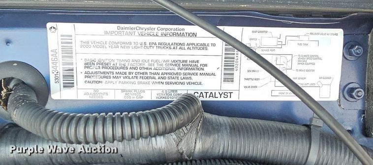 image for item NT9777 2000 Jeep Cherokee  SUV