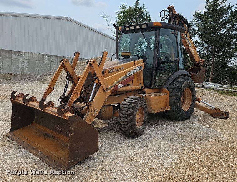 image for item NT9778 2002 Case 590 Super M  backhoe