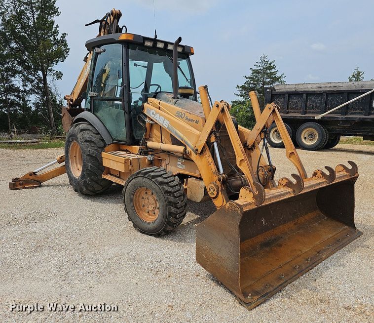 image for item NT9778 2002 Case 590 Super M  backhoe