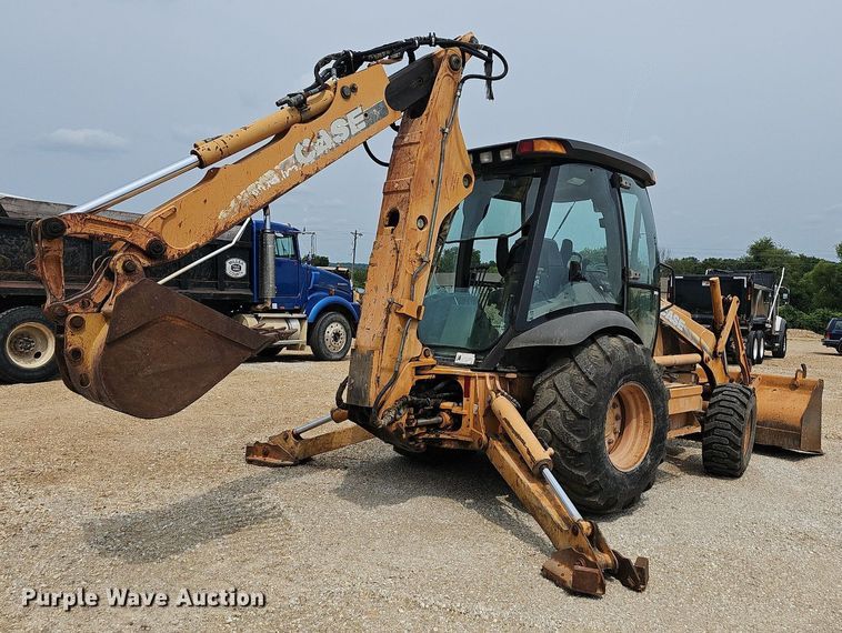 image for item NT9778 2002 Case 590 Super M  backhoe