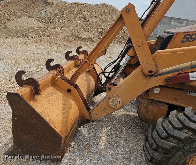 image for item NT9778 2002 Case 590 Super M  backhoe
