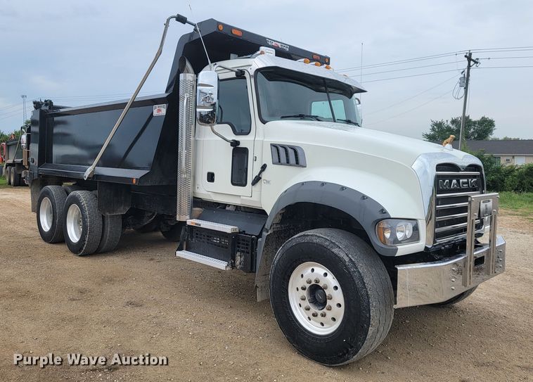 image for item NT9779 2021 Mack Granite  dump truck