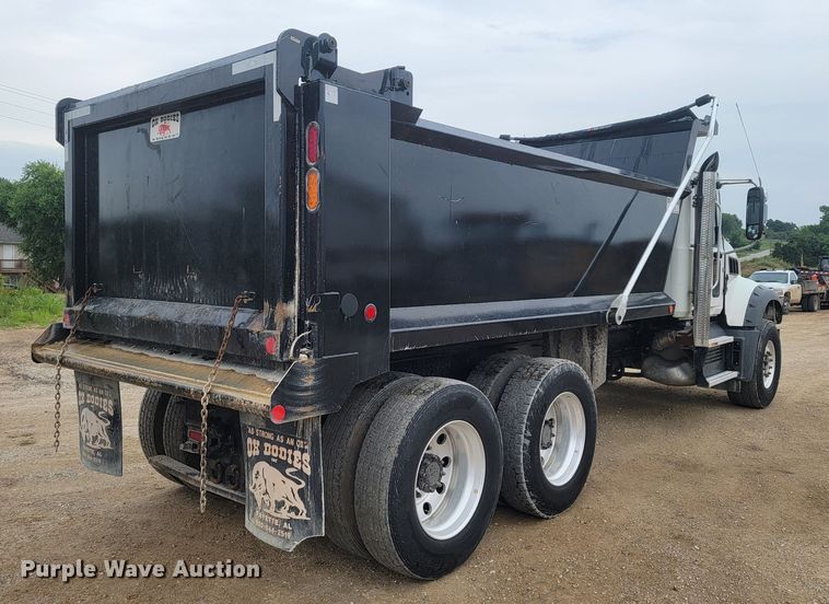 image for item NT9779 2021 Mack Granite  dump truck