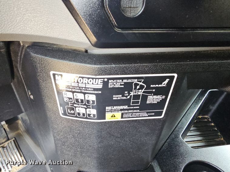 image for item NT9779 2021 Mack Granite  dump truck