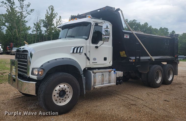 image for item NT9781 2021 Mack Granite  dump truck