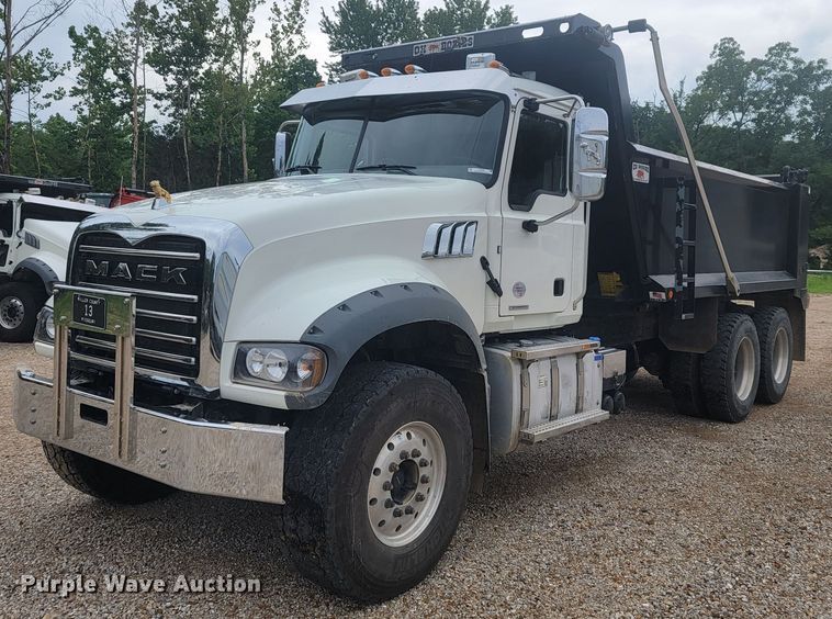 image for item NT9782 2021 Mack Granite  dump truck