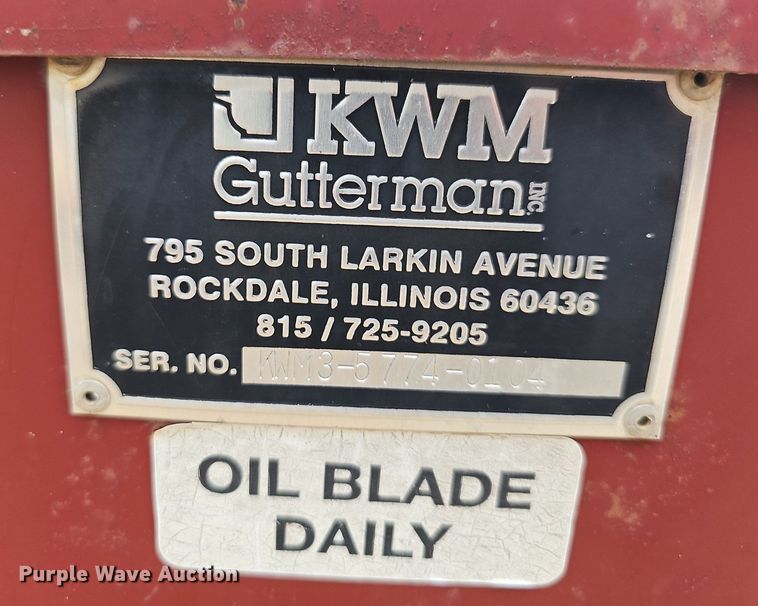 image for item NT9784 KWM Gutterman  gutter machine