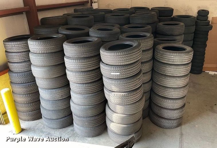 image for item NU9005 Approximately 200 tires