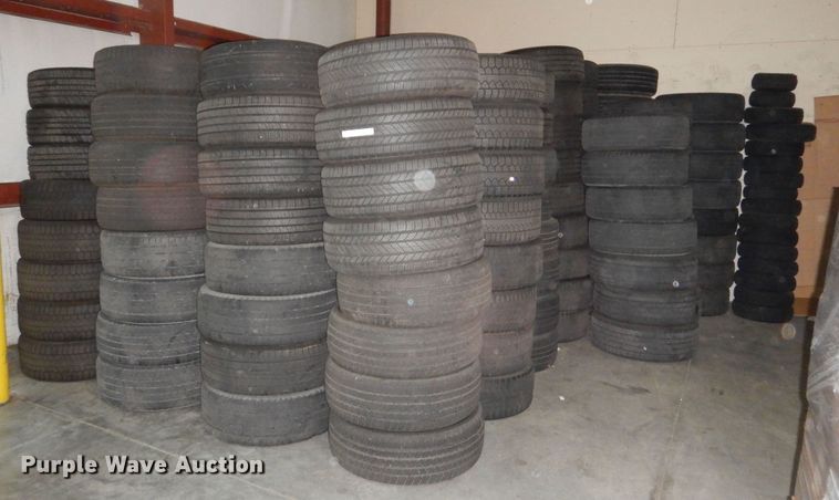 image for item NU9005 Approximately 200 tires