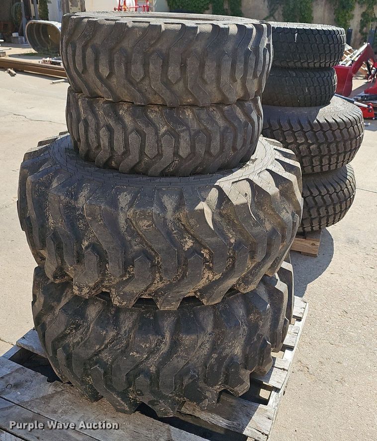 image for item NU9021 (8) Titan tractor wheels and tires