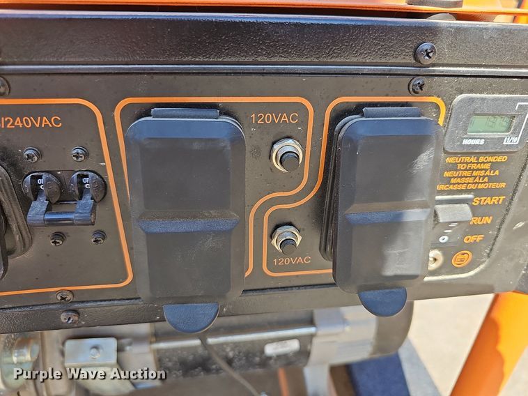 image for item NU9023 Generac GP8000E  generator